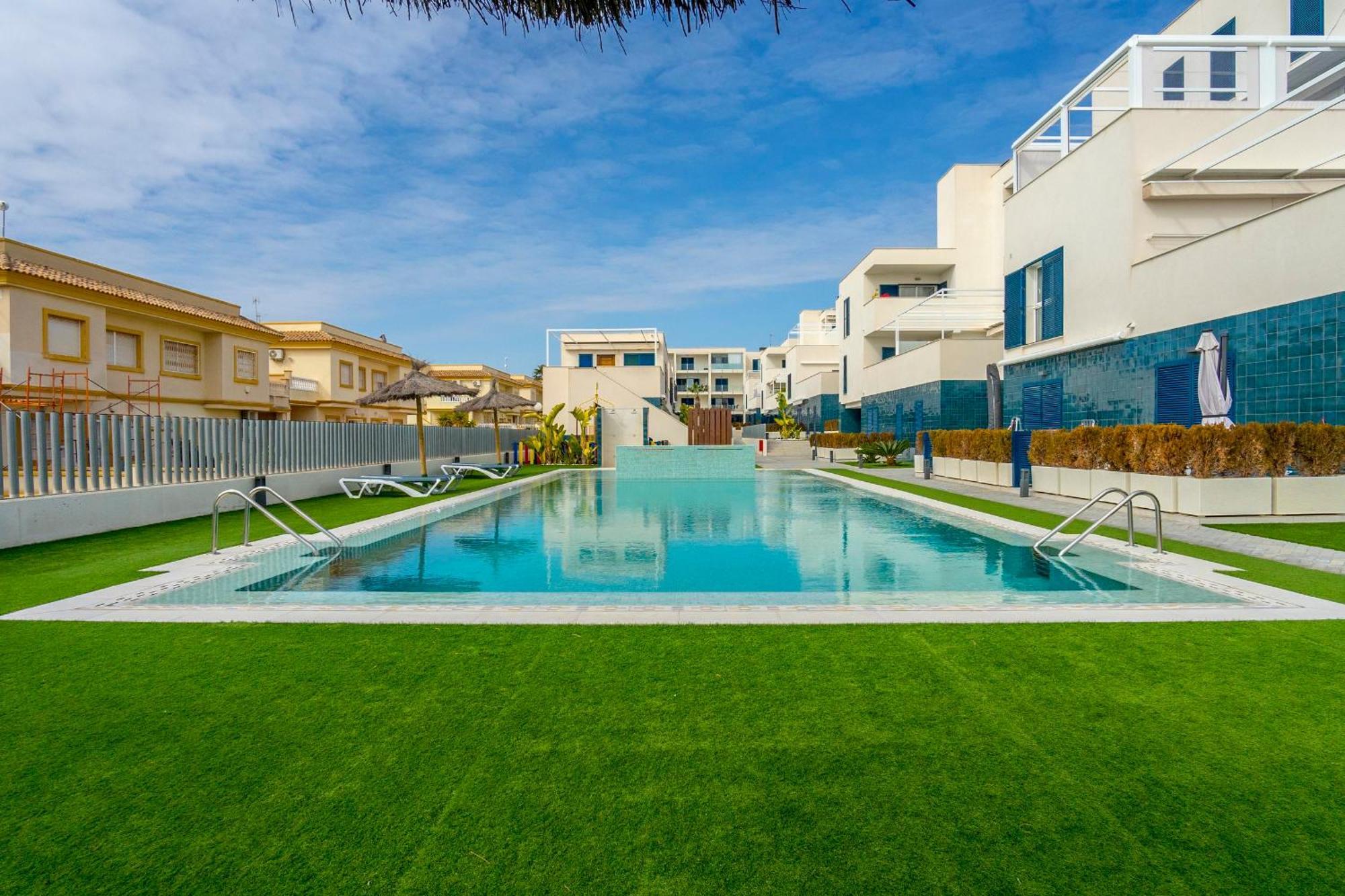 Turquesa Del Mar - Sun & Beach & Golf & Bike - Large Terrace Ground-Floor Spanish Apartment Dehesa de Campoamor  Kültér fotó