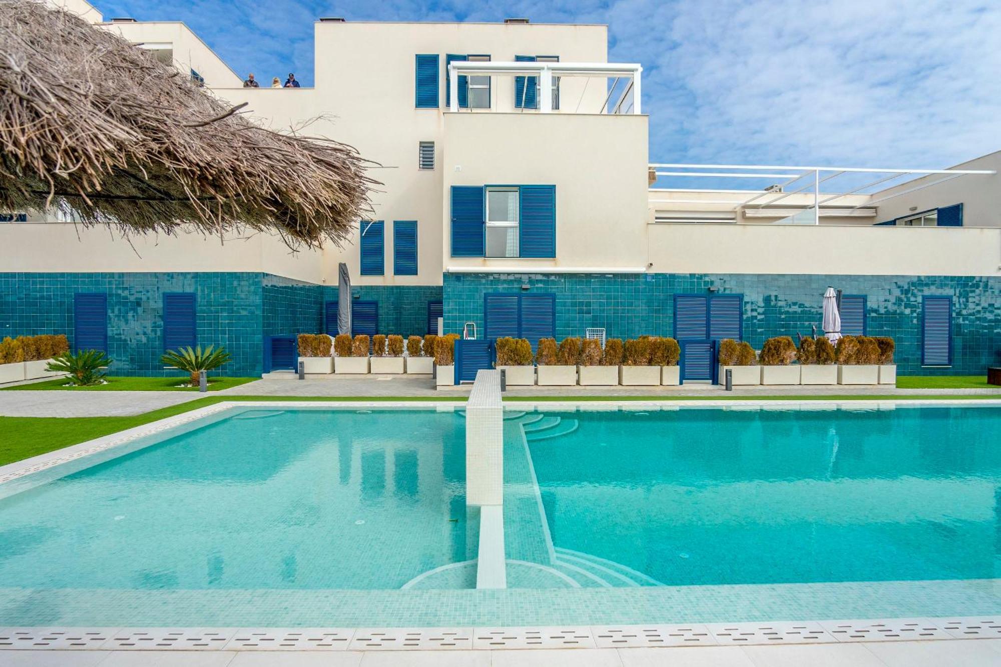 Turquesa Del Mar - Sun & Beach & Golf & Bike - Large Terrace Ground-Floor Spanish Apartment Dehesa de Campoamor  Kültér fotó