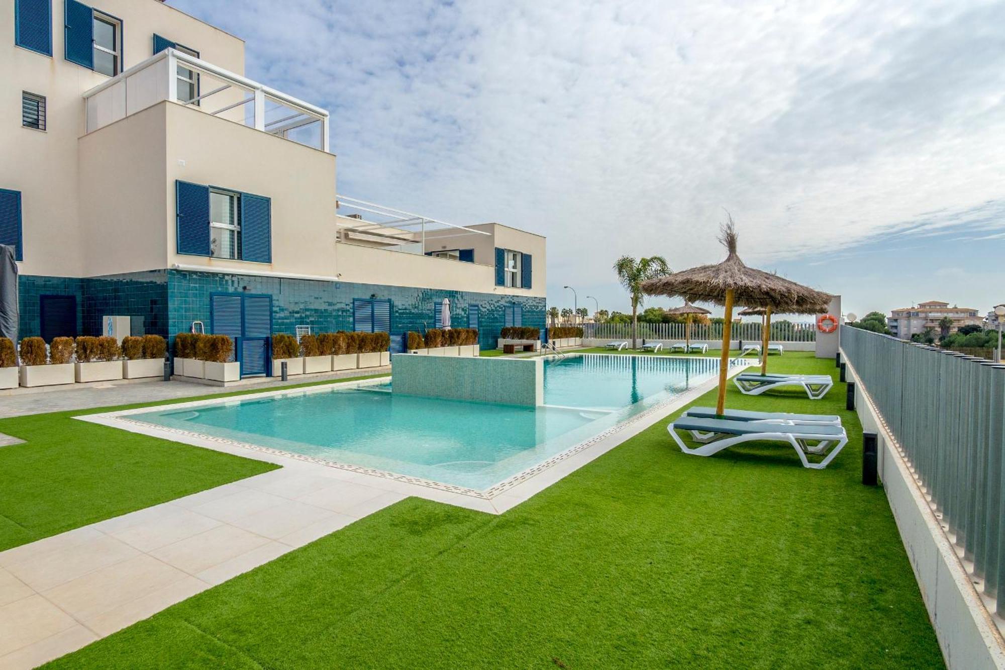Turquesa Del Mar - Sun & Beach & Golf & Bike - Large Terrace Ground-Floor Spanish Apartment Dehesa de Campoamor  Kültér fotó