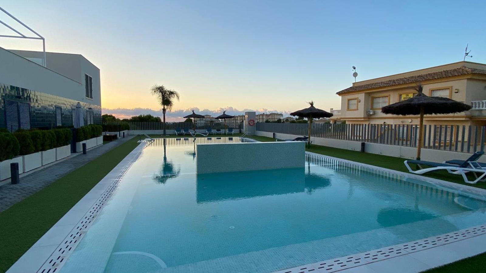 Turquesa Del Mar - Sun & Beach & Golf & Bike - Large Terrace Ground-Floor Spanish Apartment Dehesa de Campoamor  Kültér fotó